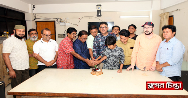 না:গঞ্জ প্রেস ক্লাবে আবু সাউদ মাসুদের জন্মদিন উদযাপন