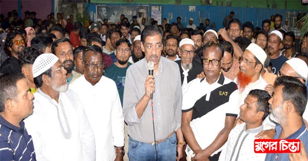 সিরাজ মন্ডলকে নিয়ে শামীম ওসমানের নির্বাচনী মতবিনিময় সভা