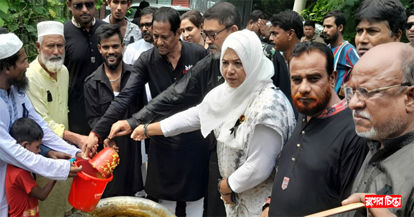 কাজিম উদ্দিনের উদ্যোগে বন্দরের ১৫টি স্পটে শোক দিবসের আয়োজন