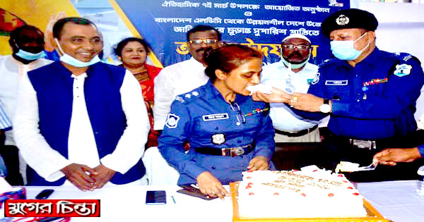 সদর নৌ থানার উদ্যোগে ৭ মার্চ উদযাপন