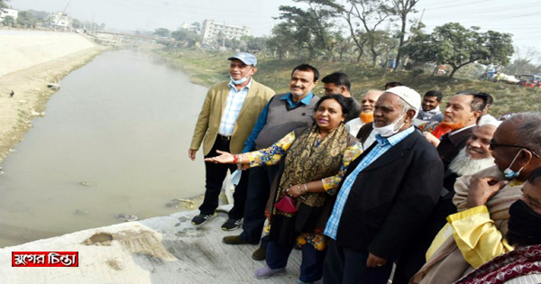 দ্রুত এগিয়ে চলছে সিদ্ধিরগঞ্জ খালের নির্মাণ কাজ