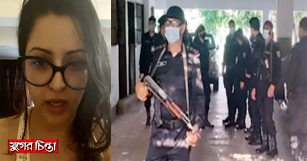 বিপুল মাদকসহ আটক নায়িকা পরীমনি