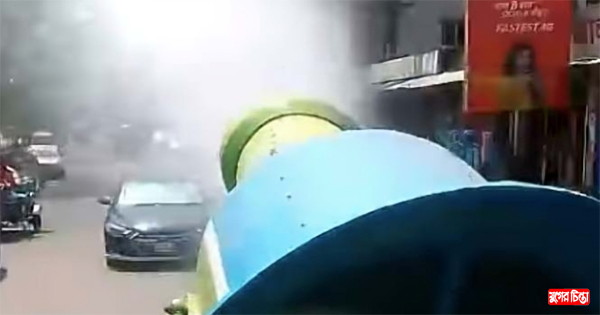 তাপপ্রবাহ কমাতে নাসিকের জল কামান