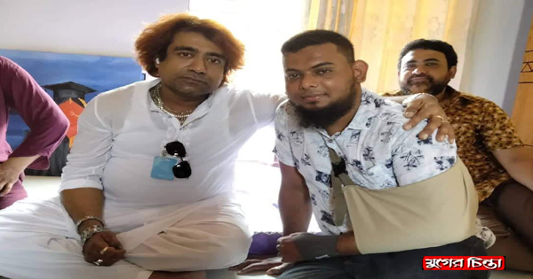 অসুস্থ সাংবাদিক প্রীতমকে দেখতে গেলেন আজমেরী ওসমান