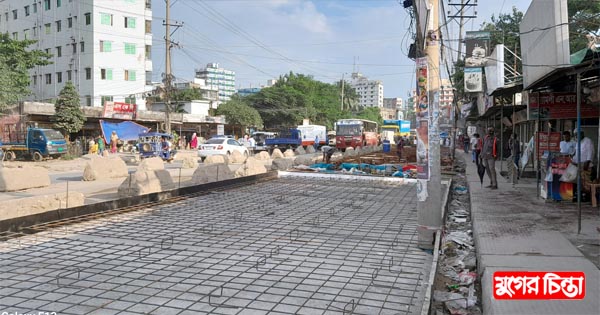 লিংকরোডের কাজে ধীরগতি&nbsp;