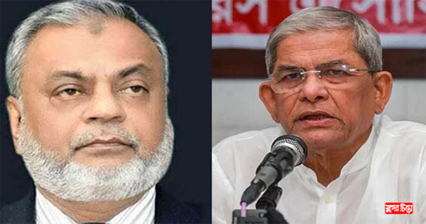 গিয়াসউদ্দিনকে কারাগারে পাঠানো প্রসঙ্গে মির্জা ফখরুলের বিবৃতি &nbsp;