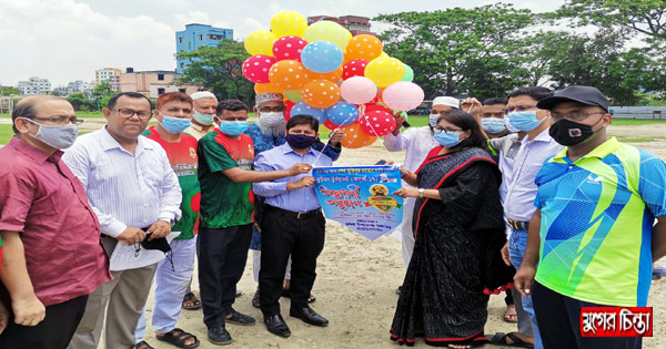 উপজেলা বঙ্গবন্ধু জাতীয় গোল্ডকাপ ফুটবল টুর্নামেন্টের&nbsp;শুভ উদ্বোধন