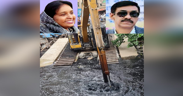 আইভীর প্রচেষ্ঠায় জলাবদ্ধতা মুক্ত হচ্ছে শামীমের এলাকা