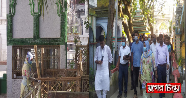 শোক কাটিয়ে উন্নয়ন কাজ পরিদর্শনে মেয়র আইভী