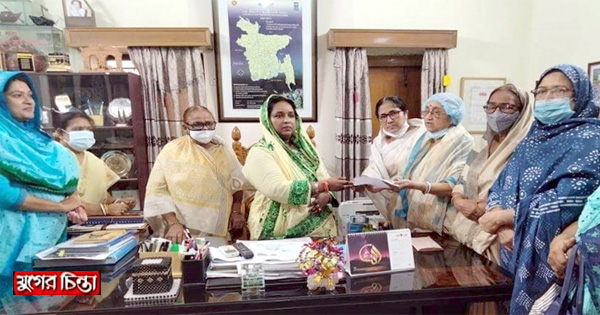 মেয়রের সাথে মহিলা পরিষদের সৌজন্য স্বাক্ষাৎ&nbsp;