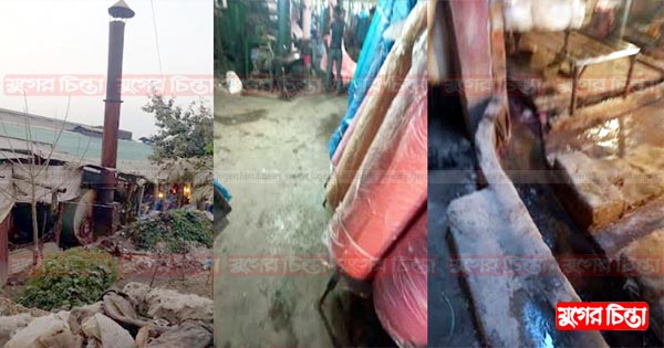 বটতলা রেললাইনের সালেহীন ফেব্রিক্সে সর্বনাশ স্থানীয়দের