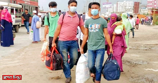 ভোগান্তি ঠেলে বাড়ি&nbsp;ফিরছে মানুষ