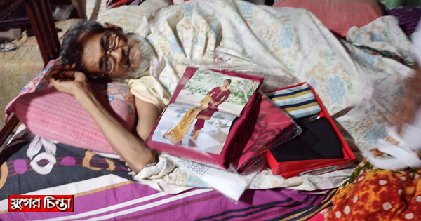 অসুস্থ সাংবাদিক অহিদুল হকের পরিবারকে ঈদের উপহার দিলেন এম সোলায়মান