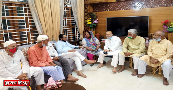 আইভীকে সমবেদনা জানাতে&nbsp;চুনকা কুটিরে মুক্তিযোদ্ধারা