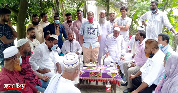 ধামগড়ে বীর মুক্তিযোদ্ধা ছামির আলী ভূঁইয়া সড়কের উদ্বোধন
