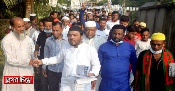 আলীরটেক নির্বাচনে&nbsp;চেয়ারম্যান প্রার্থী সায়েমের ব্যাপক গণ-সংযোগ