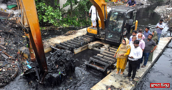 বিসিকে কালিয়ানী খাল উদ্ধারে নেমেছে নাসিক