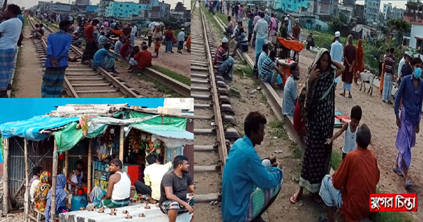 পাড়া-মহল্লা সর্বত্রই মানুষের স্রোত, নেই স্বাস্থ্যবিধির বালাই