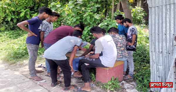 ওয়াকওয়েতে জমজমাট জুয়ার আসর-মাদক ব্যবসা