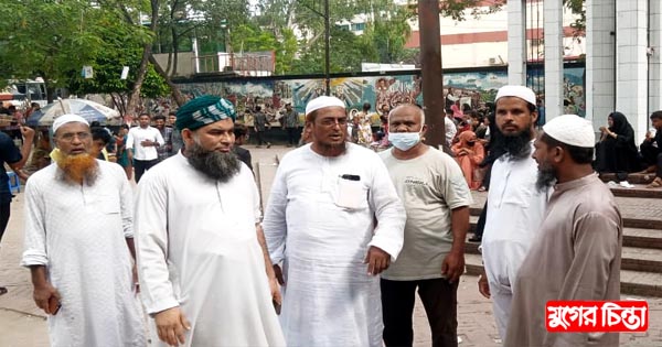 সমাবেশ স্থল পরিদর্শন করে ইসলামী আন্দোলন এর নেতৃবৃন্দ