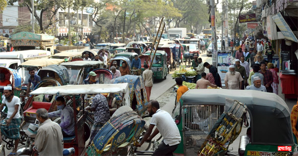 মণ্ডলপাড়া টু চাষাঢ়া এক সড়কেই ৩০ মিনিট