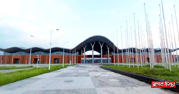 পূর্বাচলে প্রস্তুত বাণিজ্যমেলার স্থায়ী প্যাভিলিয়ন