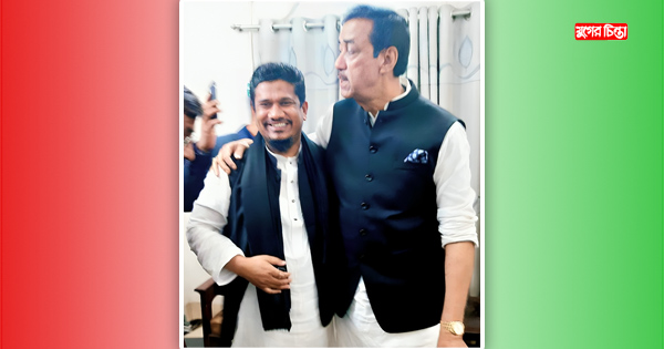 শামীম ওসমানের সাথে স্বেচ্ছাসেবক লীগের সভাপতি প্রার্থী শফিকের