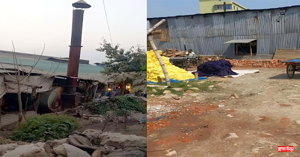 ফতুল্লা রেললাইনের সালেহীন ফেব্রিক্সের অবৈধ কার্যক্রম থামছে না