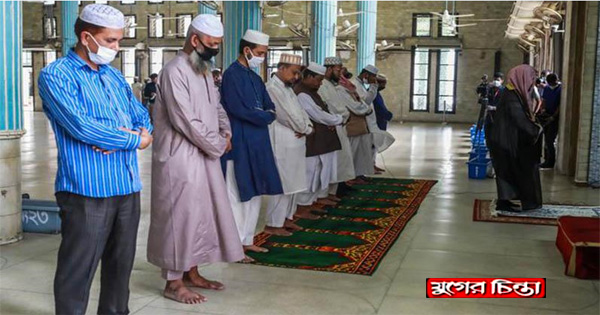 মসজিদে তারাবী নামাজে অংশ নিতে পারবে ২০জন