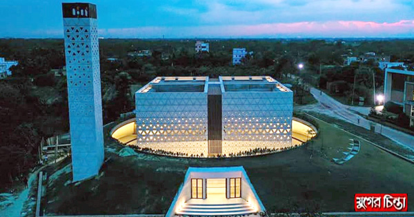 সোনারগাঁয়ে দৃষ্টিনন্দন আমান মসজিদ&nbsp;