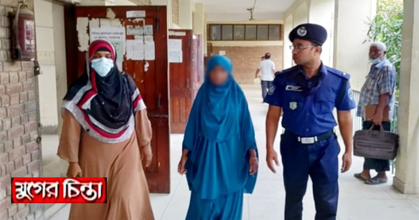 ঘুমন্ত ছেলে ইমাম হোসেনকে কোলে নিয়ে পাশের পুকুরে ফেলেছিলো মা