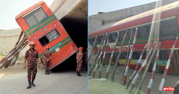 রূপগঞ্জে পিকনিকের দুতলা বাস দুর্ঘটনায় শিশু নিহত, আহত ২২