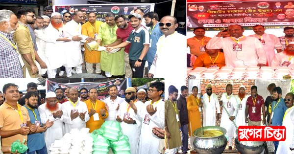 জিয়ার শাহাদাৎবার্ষিকীতে জোসেফের একাধিক স্পটে খাবার বিতরণ