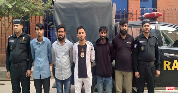 র&zwnj;্যাবের অভিযানে পর্ণোগ্রাফি মামলায় গ্রেফতার ৫