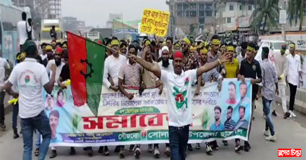 শাহ্ জালালের নেতৃত্বে বিশাল শোডাউন