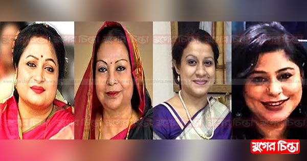 স্বামীর নৌকার পালে হাওয়া দিচ্ছে স্ত্রীরা