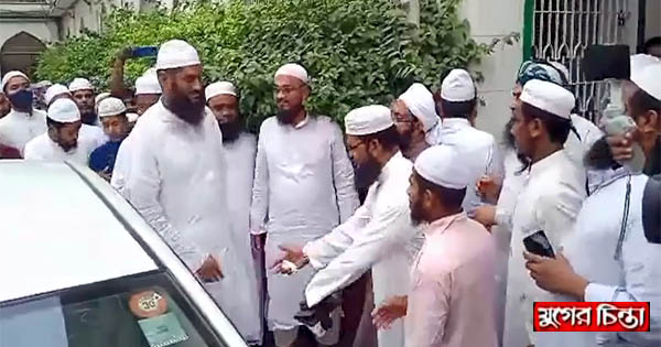 মাও.আউয়ালের সাথে স্বাক্ষাতে হেফাজতের জুনায়েদ হাবীব-মামুনুল হক