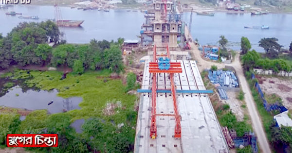 তৃতীয় শীতলক্ষ্যা সেতুর নির্মাণকাজে ধীরগতি