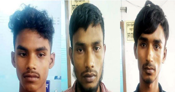 ধর্ষণকালে এলাকাবাসীর সহায়তায় ৩ ধর্ষক গ্রেফতার