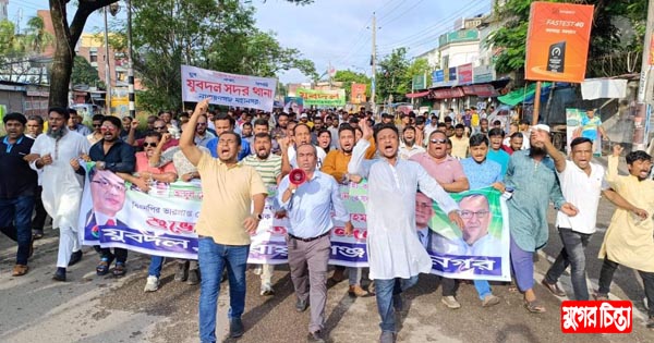 নগরীতে মহানগর যুবদলের চমক দেখানো আনন্দ মিছিল