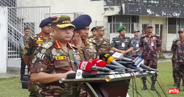 পুলিশ যখন সুন্দরভাবে কার্যক্রম শুরু করবে,আমরা সেনানিবাসে ফেরত যাব