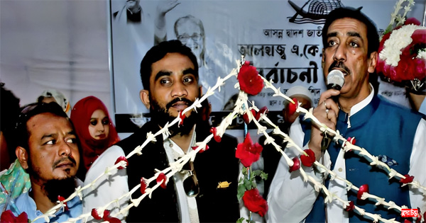 শামীম ওসমানের নির্বানী প্রচারণায় যুবলীগ নেতা আল আমিন খান পরশ