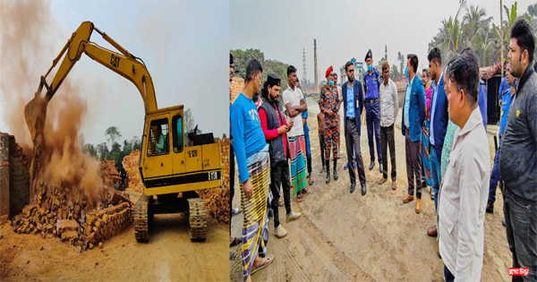 পরিবেশ অধিদপ্তরের অভিযানে ১৫ ইটভাটায় ৫৪ লাখ টাকা জরিমানা