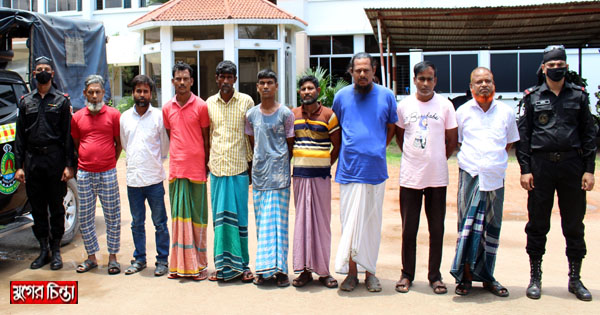 র&zwnj;্যাবের অভিযানে ৯ জুয়াড়ি গ্রেফতার