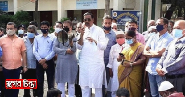 সদর উপজেলা পরিবহন শ্রমিকদের মাঝে ত্রাণ বিতরণ