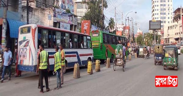 জেলা ট্রাফিক পুলিশের নয়া উদ্যোগ বাস-বে