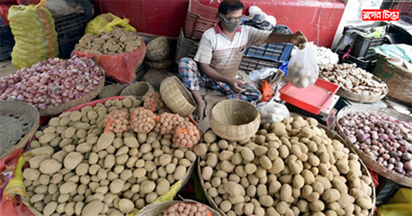 অস্থির আলুর বাজার অস্বস্তিতে ক্রেতা