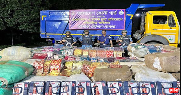 ফতুল্লায় ৬ কোটি টাকার ভারতীয় কাপড় জব্দ