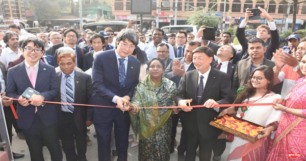 জাপানের রাষ্ট্রদূত ও নারুতো নগরীর ৩৬ সদস্যের প্রতিনিধি দলের সফর