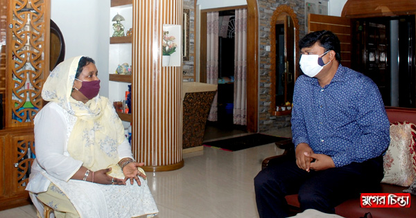 সমবেদনা জানাতে মেয়র আইভীর বাসায় মোরছালীন বাবলা&nbsp;